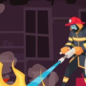 Train in fire safety, emergency response, and rescue techniques essential for firefighter roles.