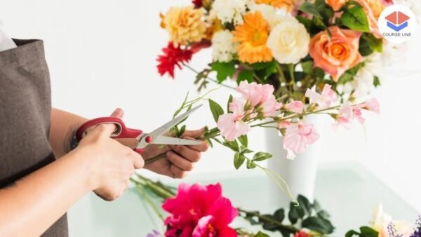Master floral design, arrangement styles, and flower care for professional floristry services.