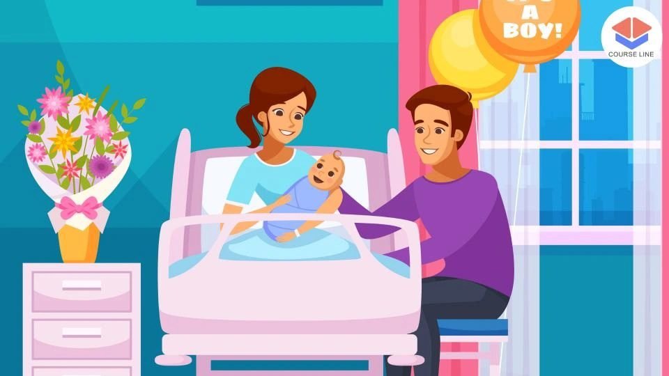 Study specialised care for newborns, including neonatal health assessment, interventions, and family support.