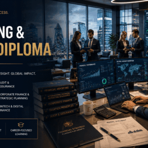 Accounting and Finance Diploma training with financial analysis, corporate reporting, and modern finance technology