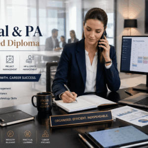 Professional office administration training for Admin Secretarial Diploma learners