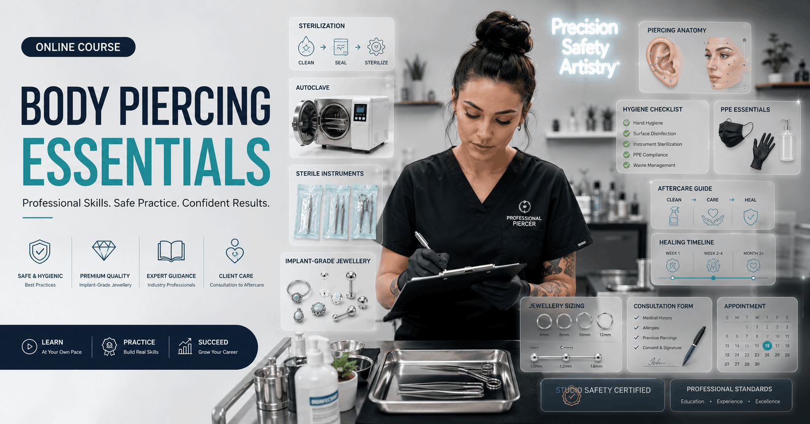 Body Piercing Essentials Course
