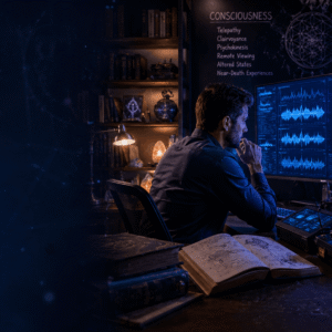 Modern paranormal research studio for Parapsychology Course online diploma training