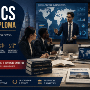Politics Advanced Diploma students studying governance, political systems, and international relations