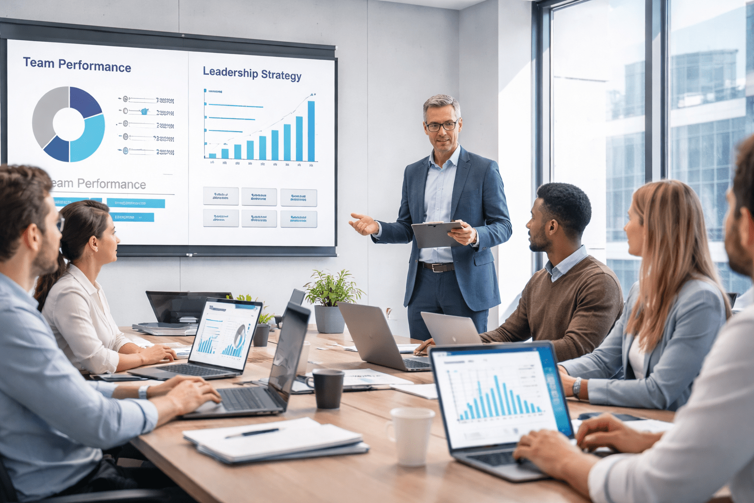 Professional learners attending a supervisor training diploma level 3 leadership and management class