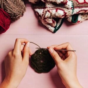 Learn crochet from basic stitches to advanced patterns and handmade creations.