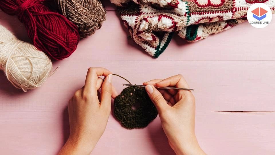 Learn crochet from basic stitches to advanced patterns and handmade creations.