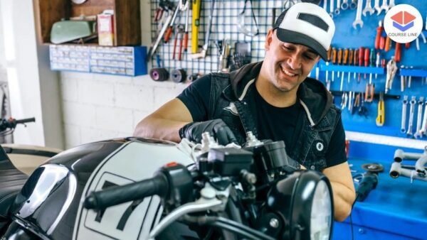 Train in motorcycle diagnostics, engine servicing, and mechanical repairs.