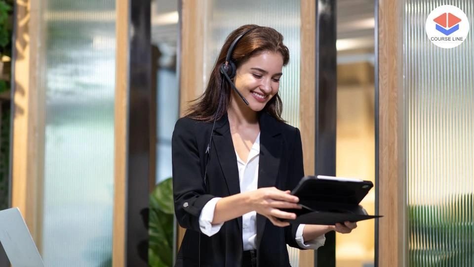 Train in receptionist skills with focus on diary management, MS Office, and customer service.