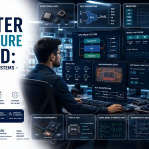 Professional Computer Architecture course featuring CPU design, digital circuits, memory systems, and processor architecture.