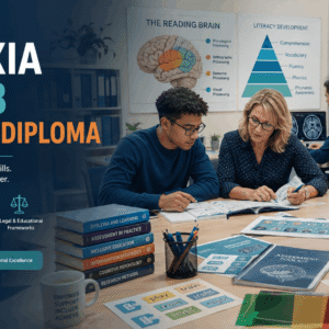 Professional learning environment for Dyslexia Advanced Diploma with educators and student support tools