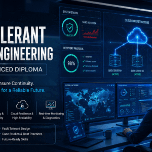 Engineers monitoring resilient network infrastructure in a fault tolerant systems engineering environment