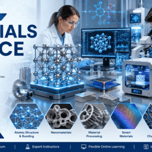 Materials Science Diploma course showing advanced material structures and engineering applications