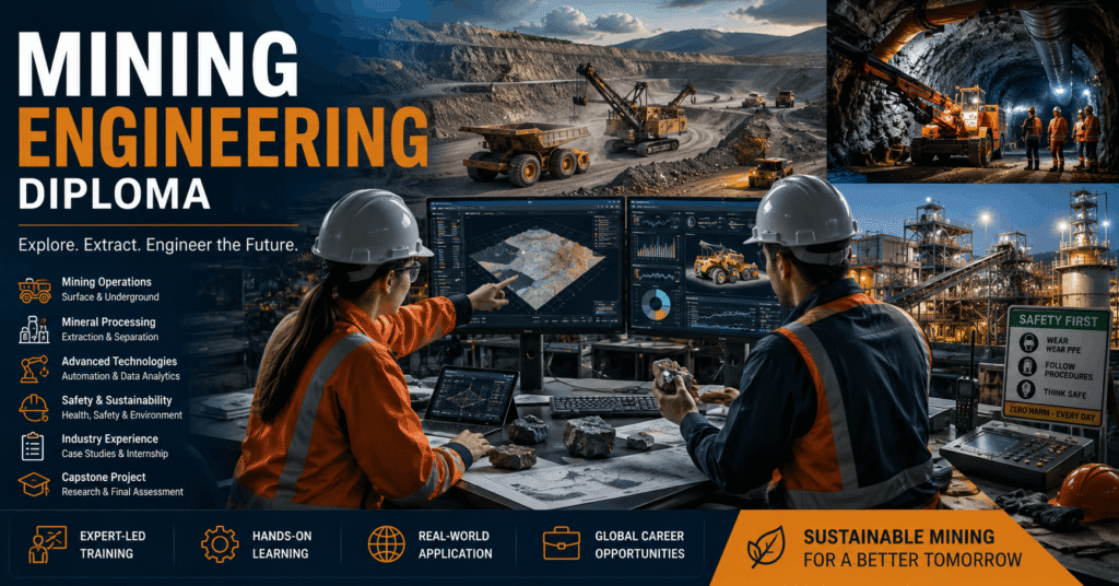 Mining Engineering Study Mining Engineering Diploma Course