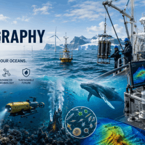 Oceanography Course featuring marine research, ocean exploration technology and ocean ecosystem studies