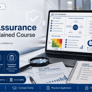 ACCA Audit Assurance course covering audit planning, risk assessment, evidence, reporting and ISA standards