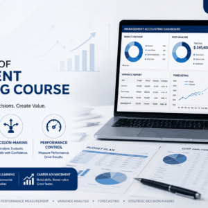 CIMA Management Accounting course covering costing, budgeting, KPIs, variance analysis and decision-making tools