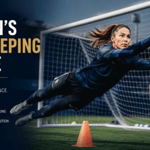 Women’s Goalkeeping Course featuring an advanced female goalkeeper training in technical and tactical skills.