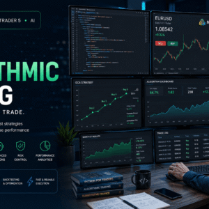 Developer creating a Forex Algorithmic Trading bot with Python, MetaTrader 5 and automated trading strategies.