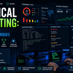 Practical Pentesting course teaching bug hunting, vulnerability testing, ethical hacking, and bug bounty techniques