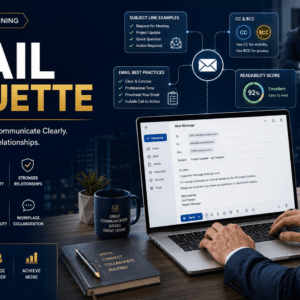 Professional learning Email Etiquette with business email writing, communication skills, and workplace messaging strategies.