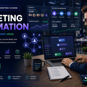 Professional learning Marketing Automation with customer networks, workflow tools, and digital growth strategies.